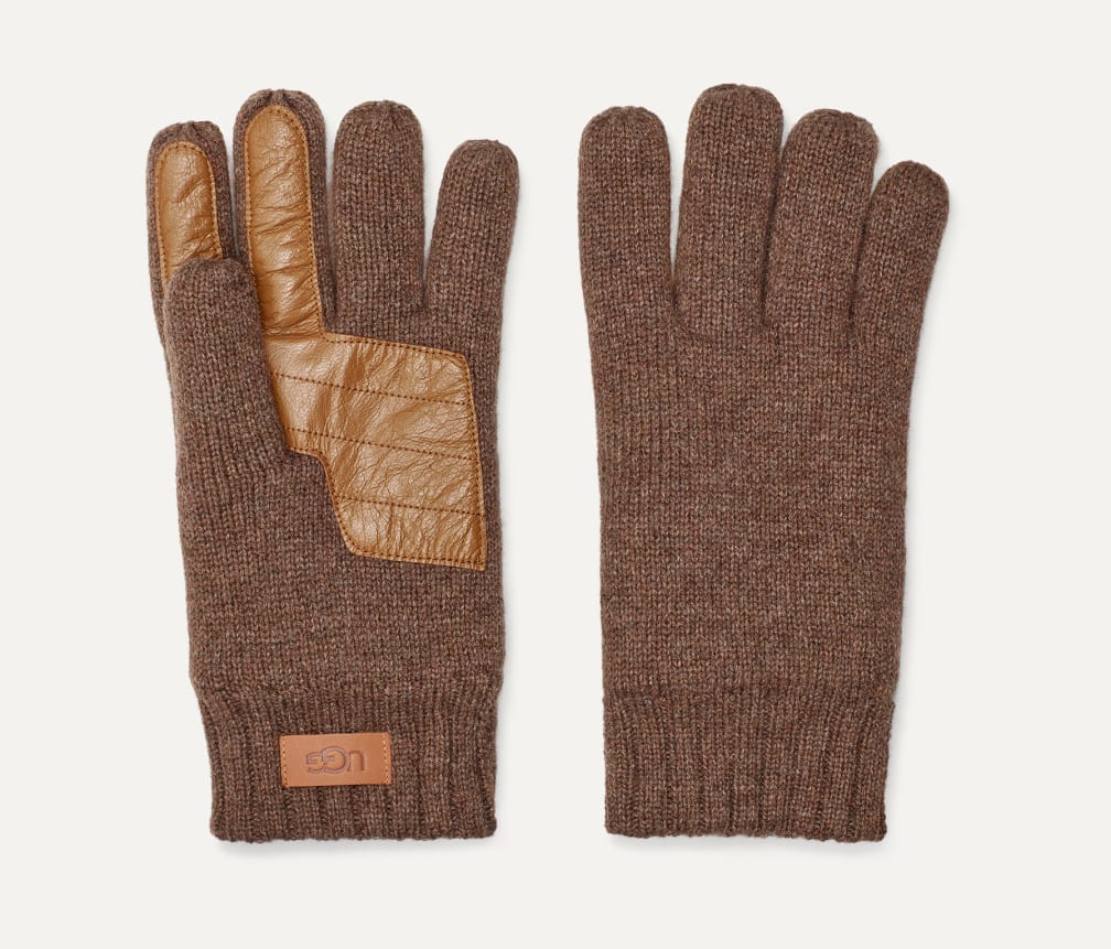 UGG® 公式【 ニット パーム パッチ グローブ|Knit Palm Patch Glove| 191459160107 | メンズ】アグ 公式サイト